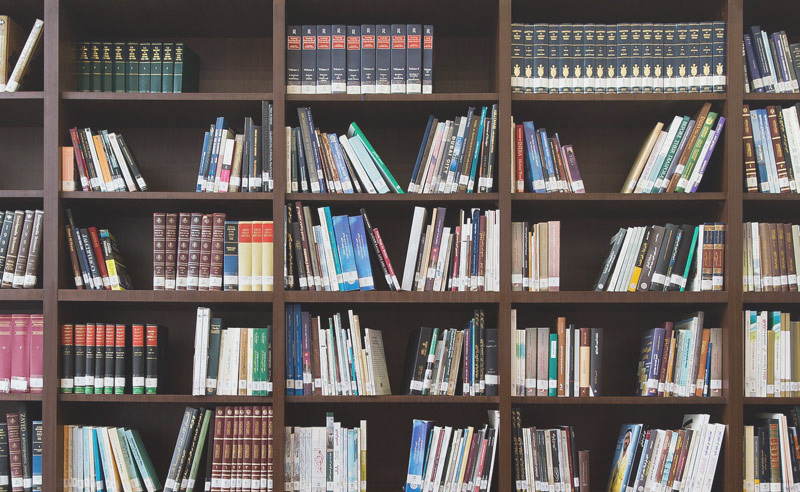 Könyvtár - a tanulmányok szimbóluma