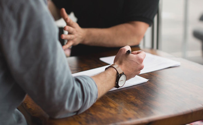 Jogi nyilatkozat aláírása