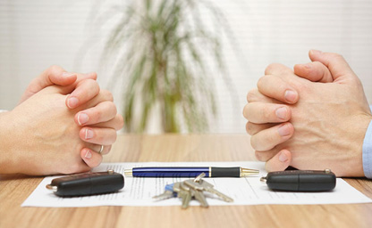 A válás során szükséges lépések bemutatása.