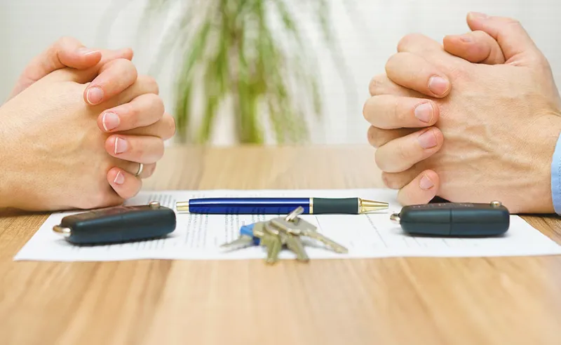 A válás során szükséges lépések bemutatása.